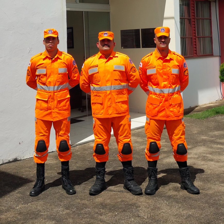 Três novos militares integram o 2º Pelotão de Bombeiros de Guaxupé
