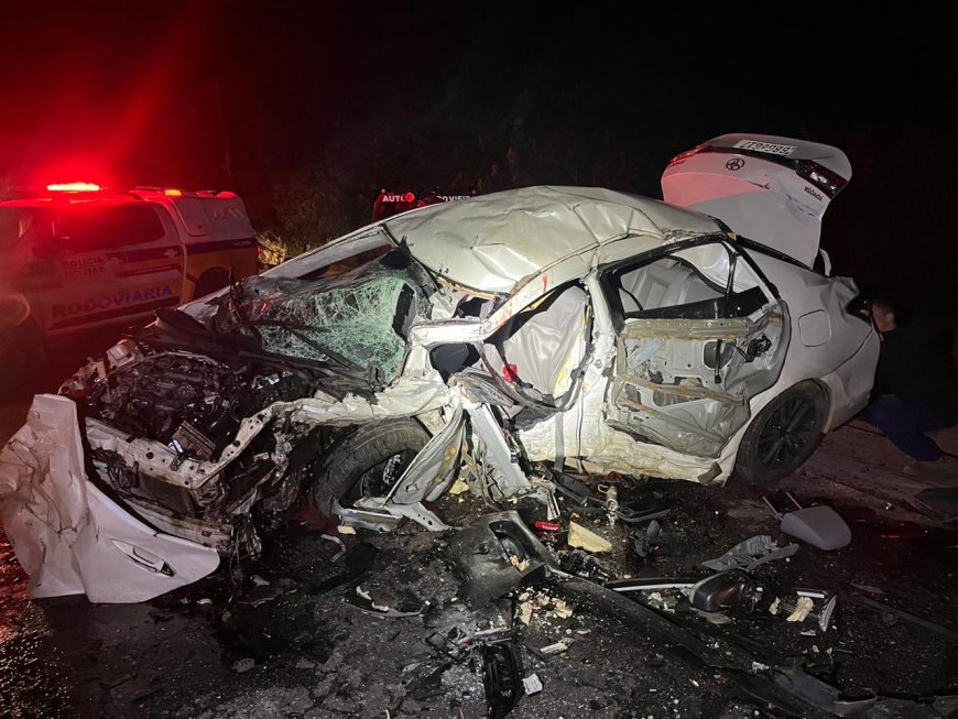 Professor universitário morre em violenta colisão entre veículos na MG-179