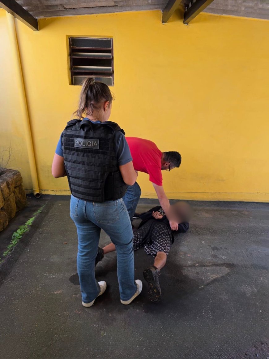 Polícia Civil prende homem por tentativa de feminicídio e homicídio em Poços de Caldas