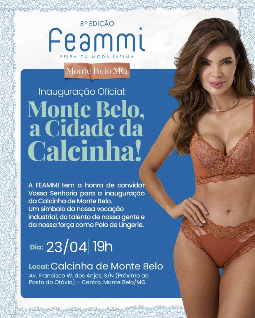Monte Belo mostrará calcinha nova