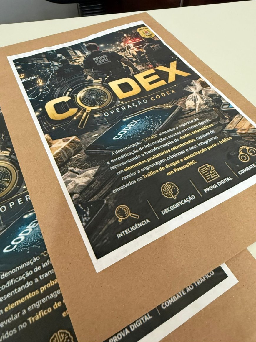 Operação "Codex" reprime o tráfico de drogas na região