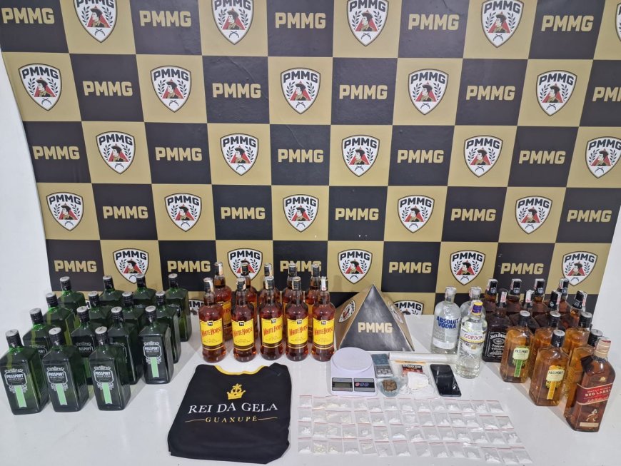 Bebidas alcoólicas adulteradas são apreendidas no Jardim Europa II, em Guaxupé
