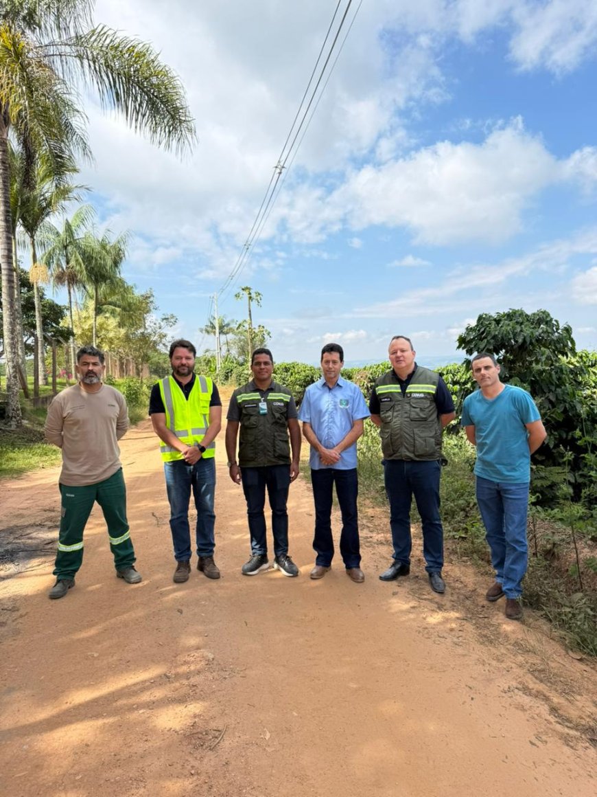 Cemig reforça rede elétrica em São Pedro da União e fortalece o agronegócio no Sul de Minas