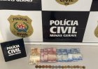 Em Nova Resende, casal é preso por tráfico de drogas após monitoramento de imóvel