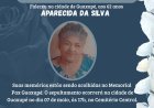 Nota de Falecimento em Guaxupé: Aparecida da Silva, aos 62 anos