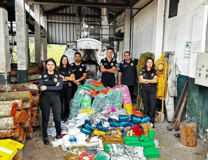 Polícia Civil incinera mais de 100 quilos de drogas no Sul de Minas