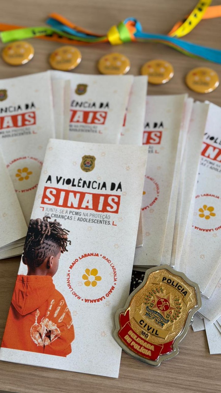 Palestra de Conscientização ao Maio Amarelo é realizada na Escola Dona Queridinha, em Guaxupé