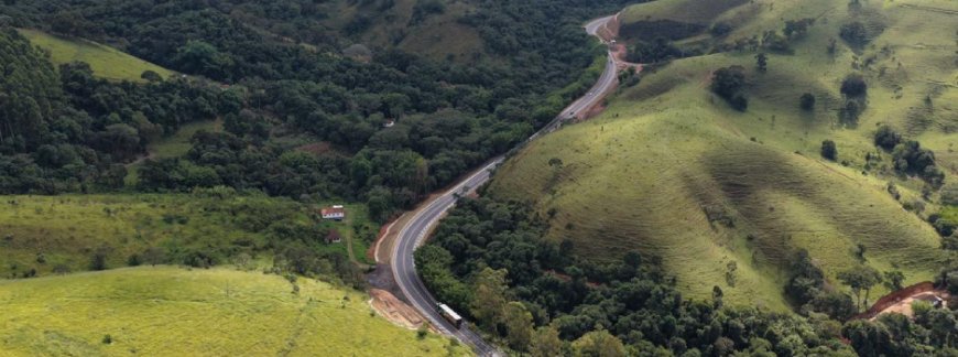 Mobilidade no Sul de Minas é ampliada com obras rodoviárias e construção de ponte