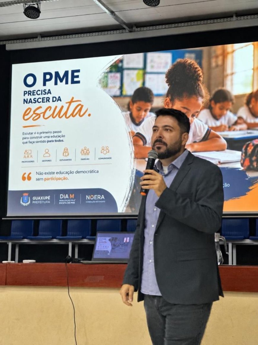 Guaxupé inicia construção do novo Plano Municipal de Educação com ampla participação social