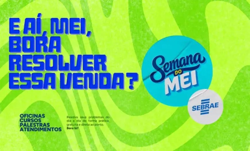 Semana do MEI leva 55 capacitações gratuitas para empreendedores de Guaxupé, Passos, Paraíso e região