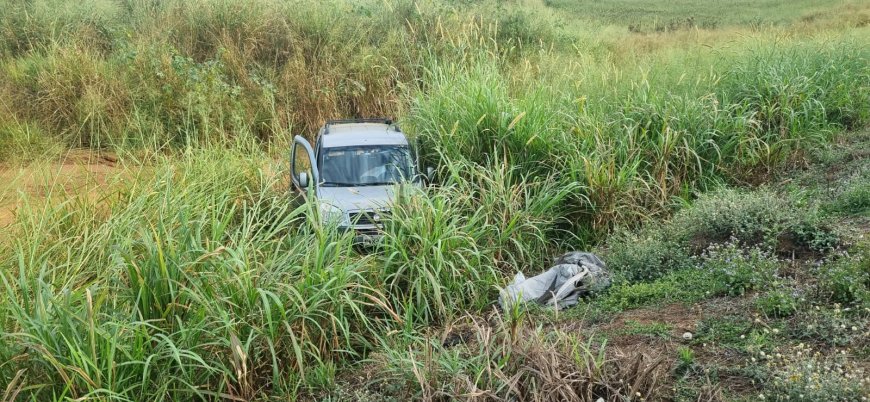 Motorista fica ferido ao desviar de veículo e cair em barranco na MG-449, em Arceburgo
