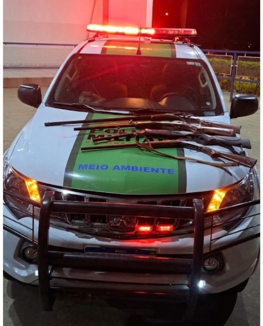 Operação Fronteira Segura resulta na apreensão de armas de fogo e prisão de casal no Sul de Minas