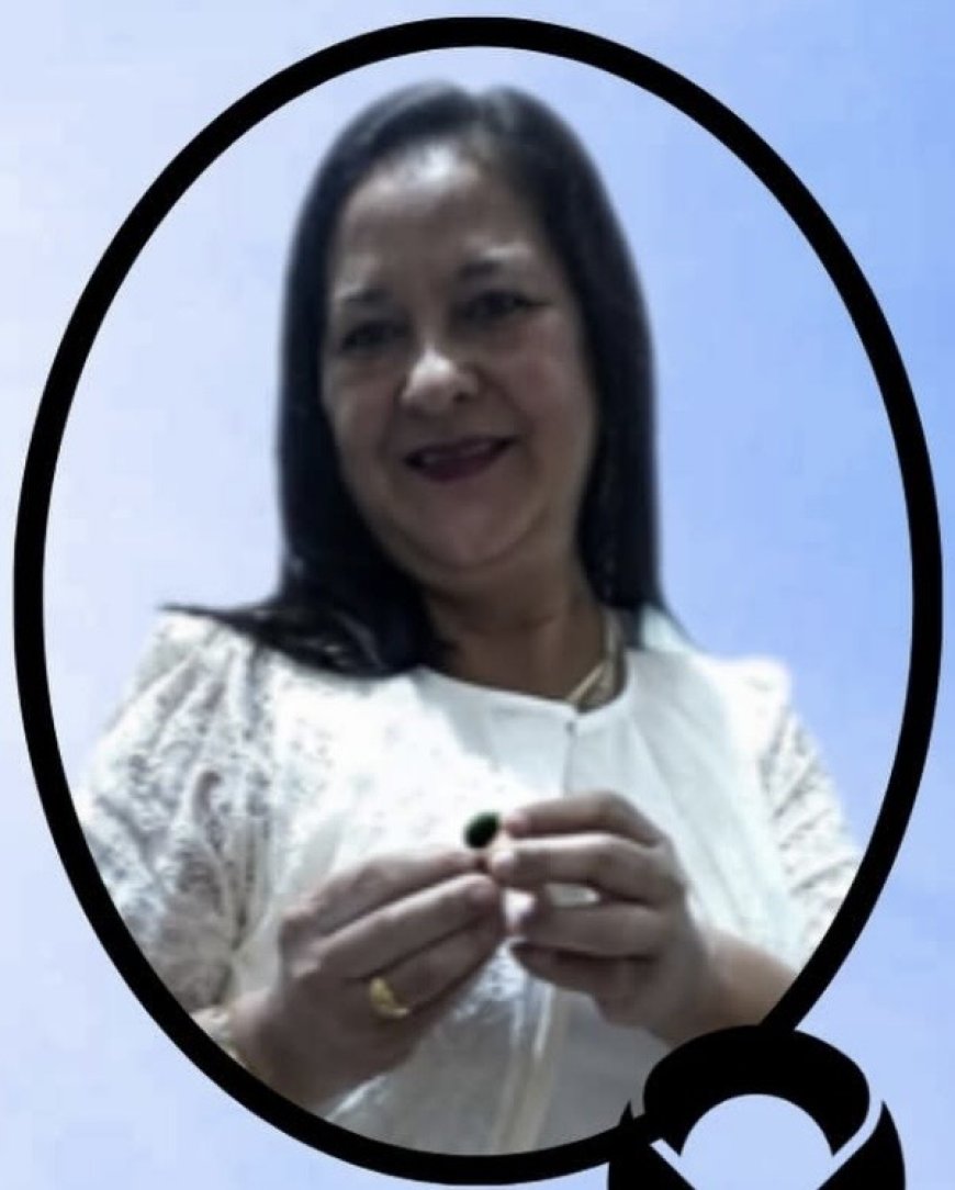 Nota de Falecimento em Guaxupé: Cristina de Jesus Pedro Silva, aos 53 anos