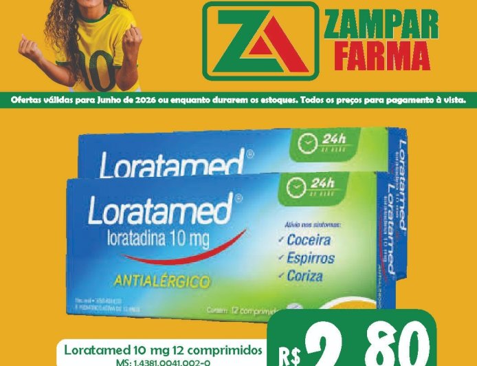 Ofertas do mês de Junho na Zampar Farma