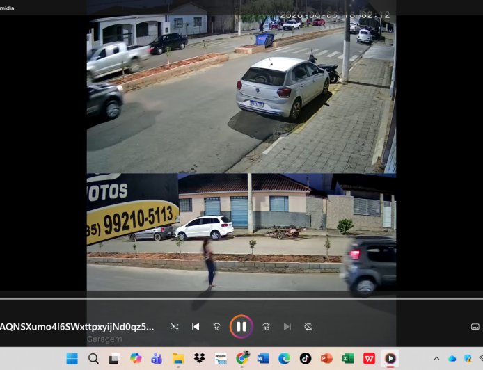 Vídeo: Homem chuta mulher após discussão em Muzambinho