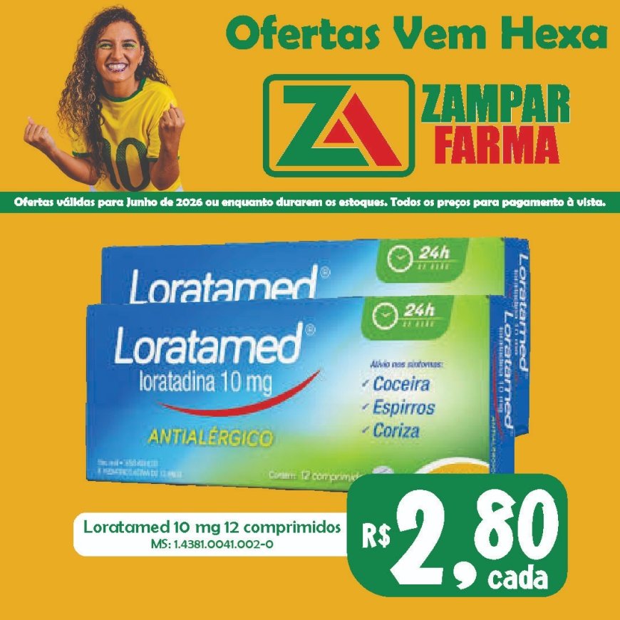 Ofertas do mês de Junho na Zampar Farma