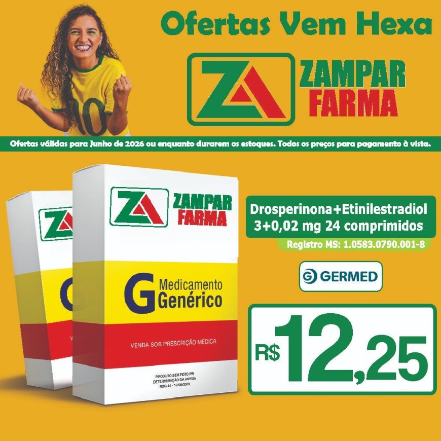 Ofertas do mês de Junho na Zampar Farma