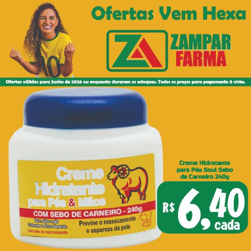 Ofertas do mês de Junho na Zampar Farma