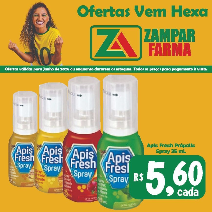 Ofertas do mês de Junho na Zampar Farma