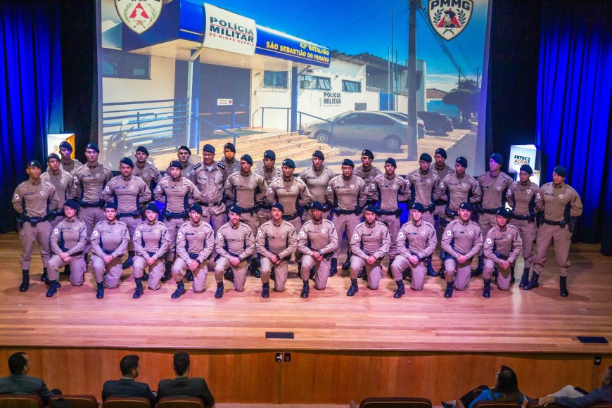 Polícia Militar recebe novos soldados em Guaxupé e Paraíso