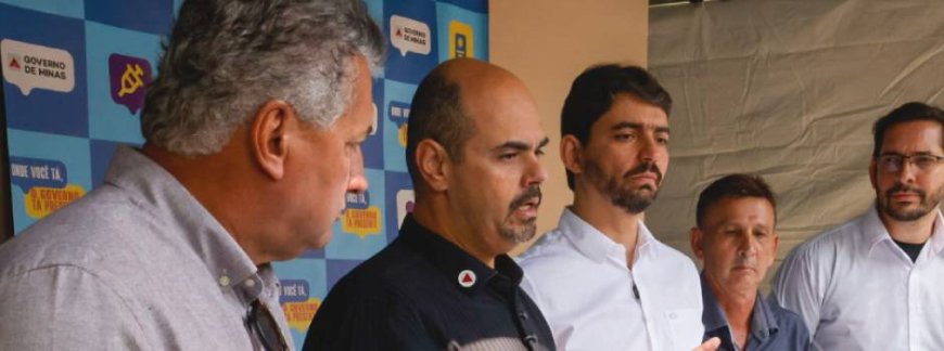 Em Passos, governador Mateus Simões anuncia investimento de quase R$ 200 milhões em projetos e obras de infraestrutura rodoviária para o Sudoeste de Minas