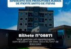 Sindicato Rural de Monte Santo ganha apartamento em sorteio do Hospital do Câncer de Passos