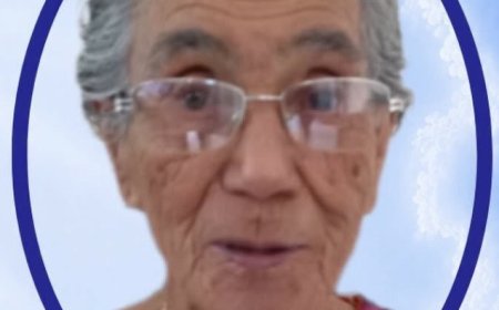 Nota de Falecimento em Guaxupé: Santina Dias de Oliveira, aos 92 anos