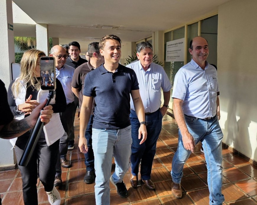 Deputado Federal Nikolas Ferreira visita a Cooxupé