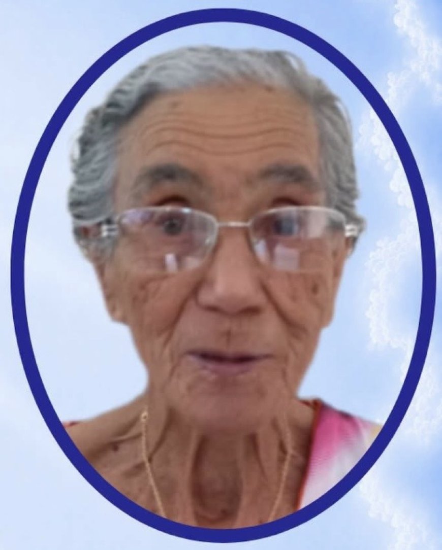 Nota de Falecimento em Guaxupé: Santina Dias de Oliveira, aos 92 anos