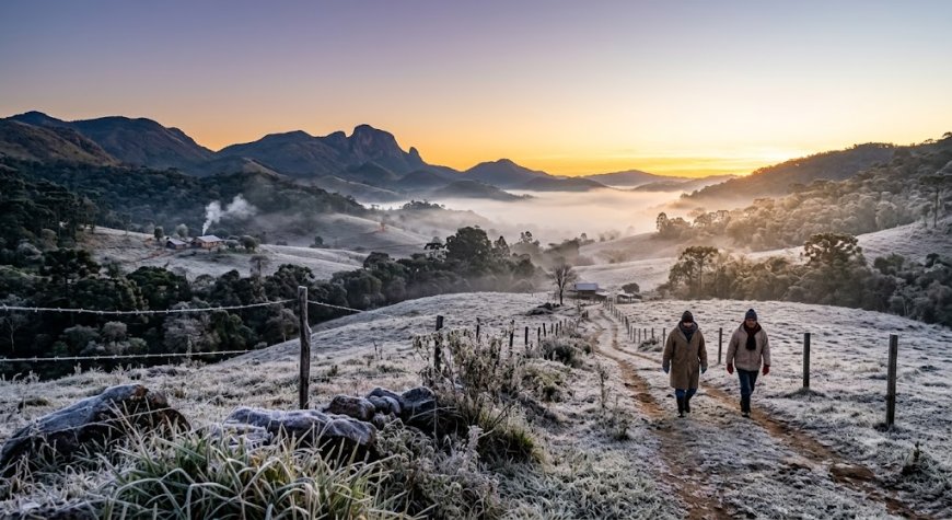 Minas terá fim de semana de extremos: frio de 4°C no Sul e calor acima dos 30°C no Norte
