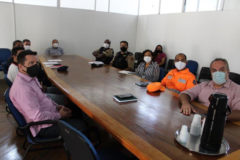Secretaria de Segurança Pública, Polícias Militar e Civil e Corpo de Bombeiros apresentam minuta do Plano Municipal de Segurança em Guaxupé
