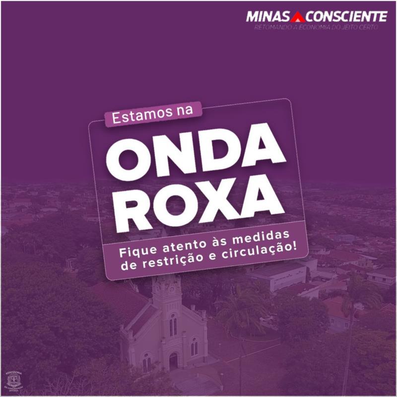 Guaranésia entra na onda roxa do programa Minas Consciente