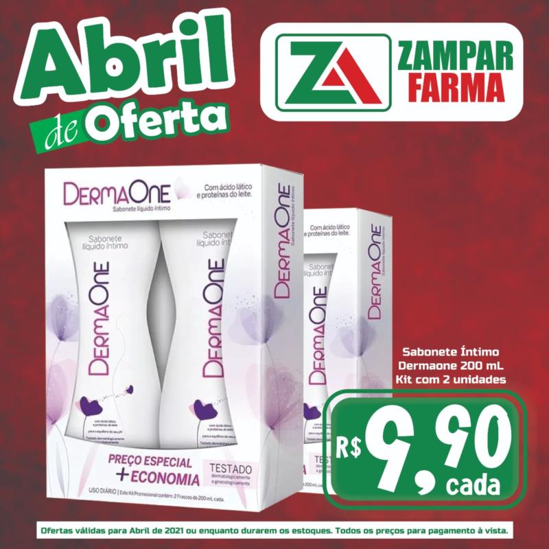 Ofertas de abril na Zampar Farma
