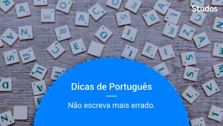 DICAS DE PORTUGUÊS