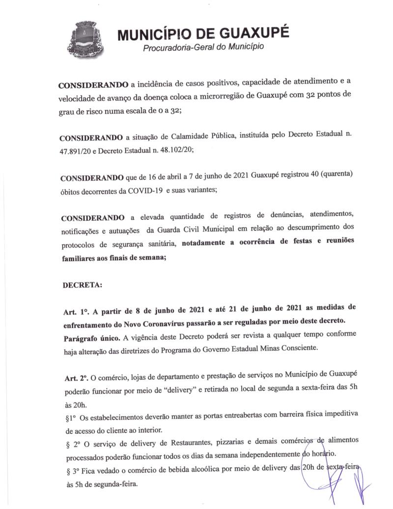 Novo Decreto da Covid-19 amplia restrições