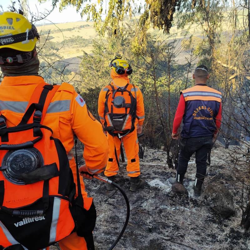 Incêndios em Guaranésia queimaram 35 hectares de vegetação
