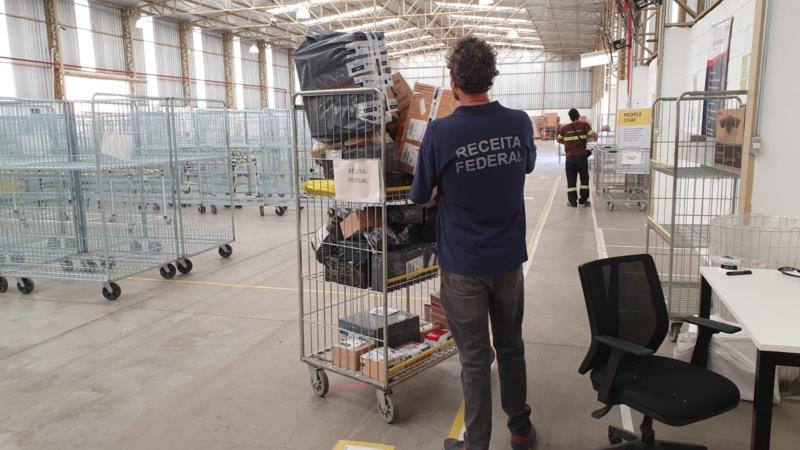 Receita Federal retém R$130 mil em eletrônicos no Sul de Minas