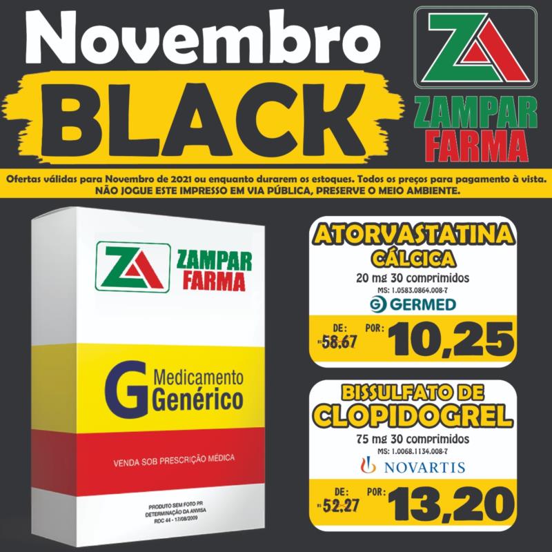 Ofertas de Black Friday na Zampar Farma no mês de novembro