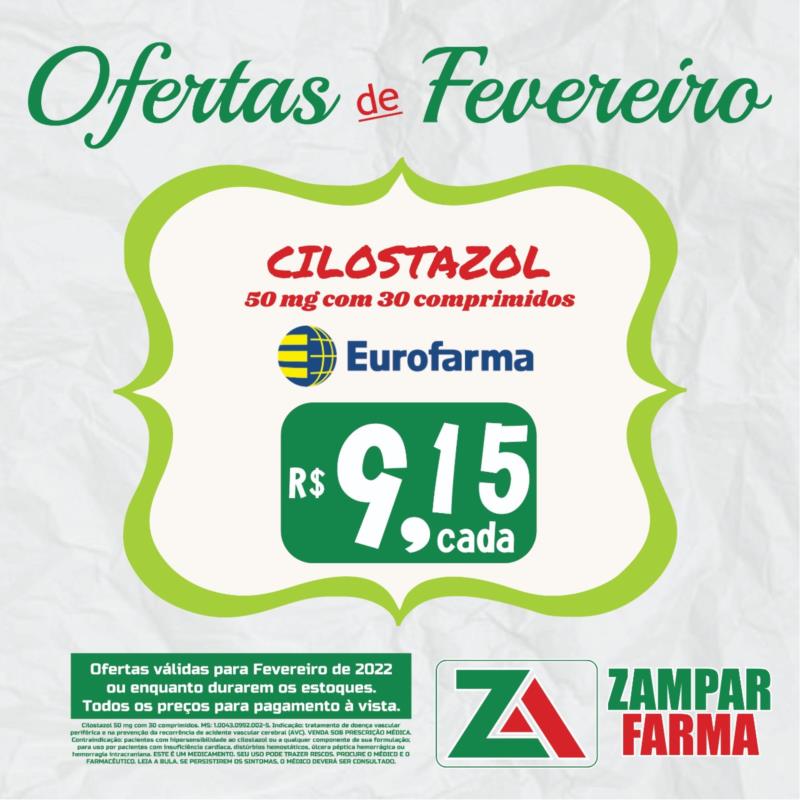 Ofertas de fevereiro na Zampar Farma