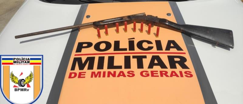 Idoso de 73 anos é preso por porte ilegal de arma na MCG 491, em Monte Belo