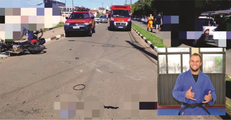 Judoca guaxupeano vai a óbito após bater sua motocicleta em um poste