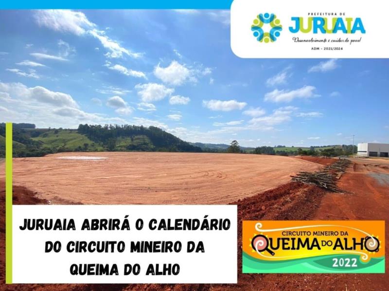 Juruaia abrirá o calendário do circuito mineiro da queima do alho