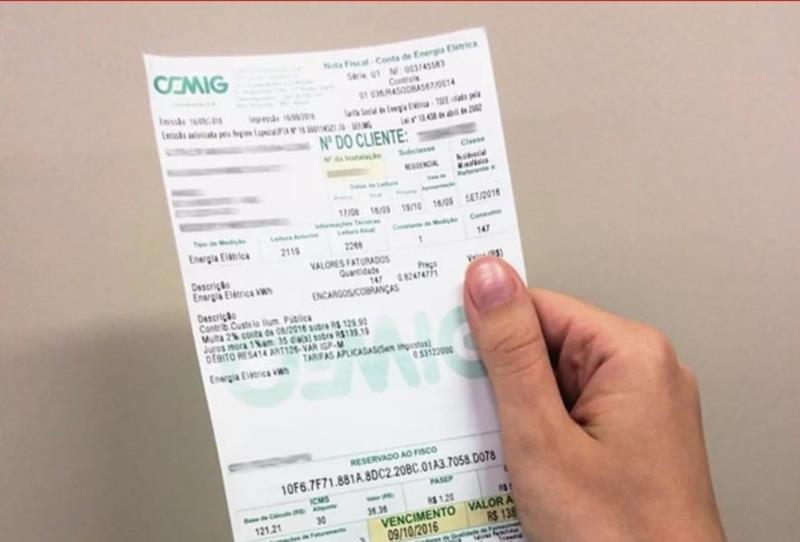 Conta de luz fica mais cara 5,22% em 774 cidades de Minas nesta quarta-feira