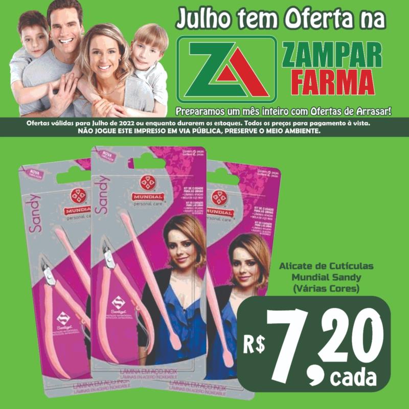Ofertas de Julho na Zampar Farma