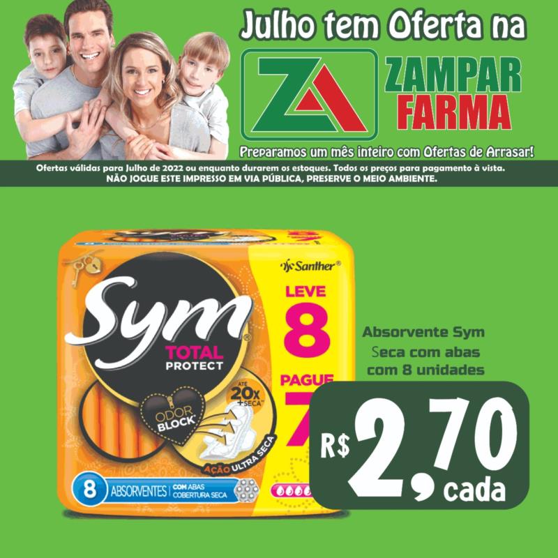 Ofertas de Julho na Zampar Farma