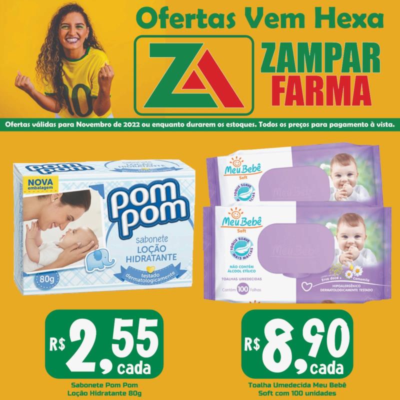 E continuam as ofertas de novembro "Vem Hexa" da Zampar Farma 