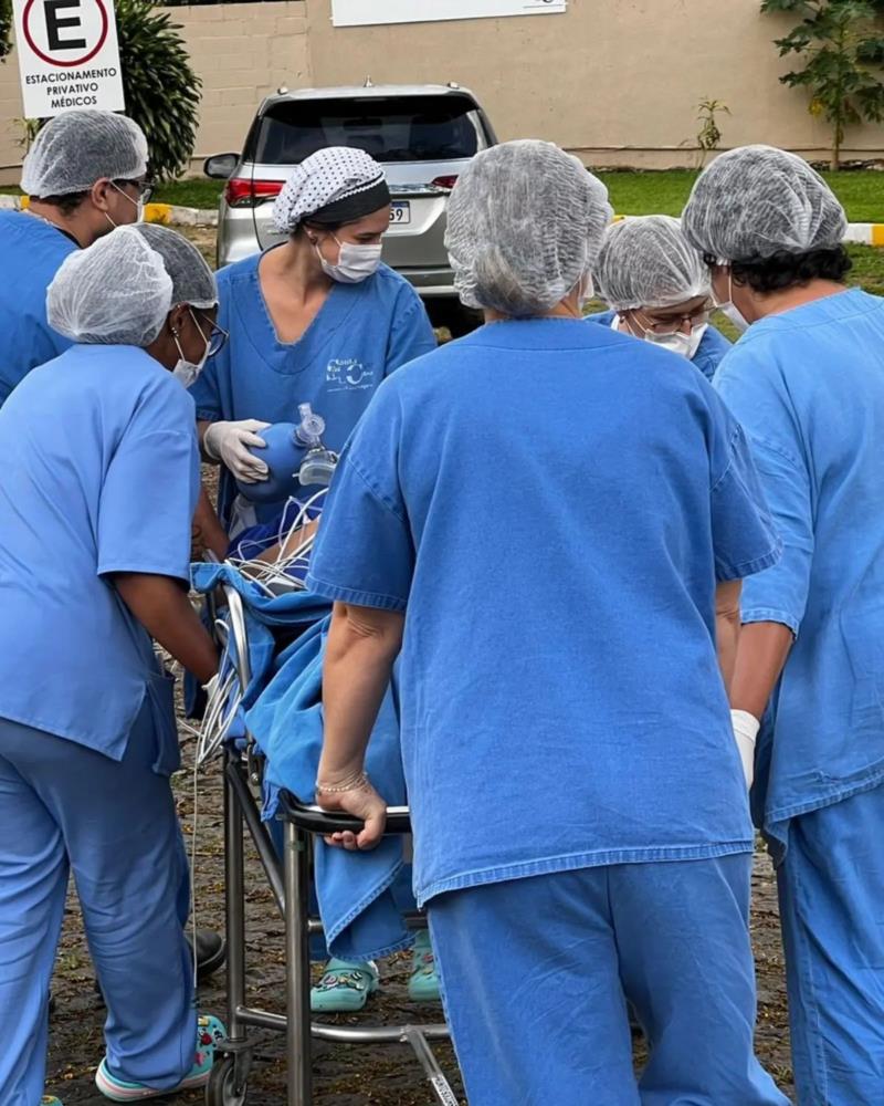 Em treinamento de emergência promovido pelos Bombeiros, 17 setores da Santa Casa de Guaxupé são evacuados  