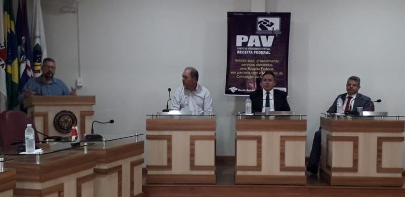 Receita Federal e Prefeitura de Conceição da Aparecida inauguram Ponto de Atendimento Virtual - PAV 