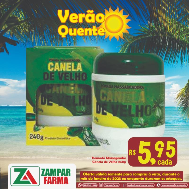 Ofertas de janeiro da Zampar Farma 