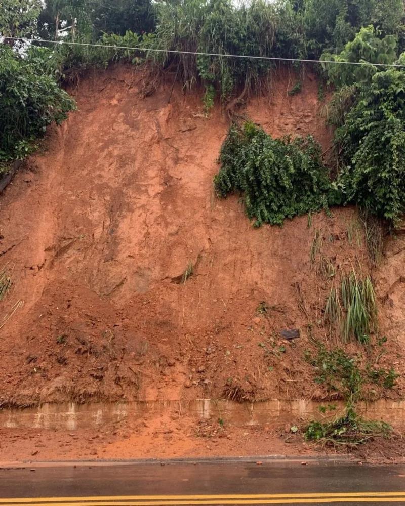 Chuvas continuam a causar danos em Guaxupé 